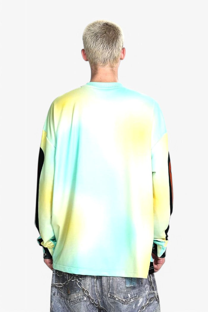 Saint Tear Long Sleeve Racing T-Shirt Yellow