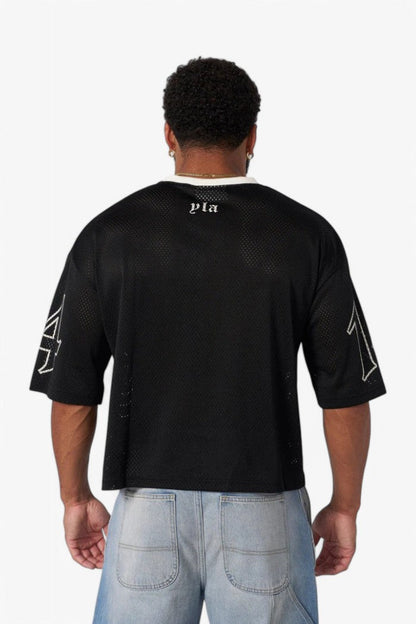VarsityX Football Mesh Cropped Jersey