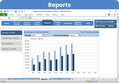 Simple Accounting Software – Premium