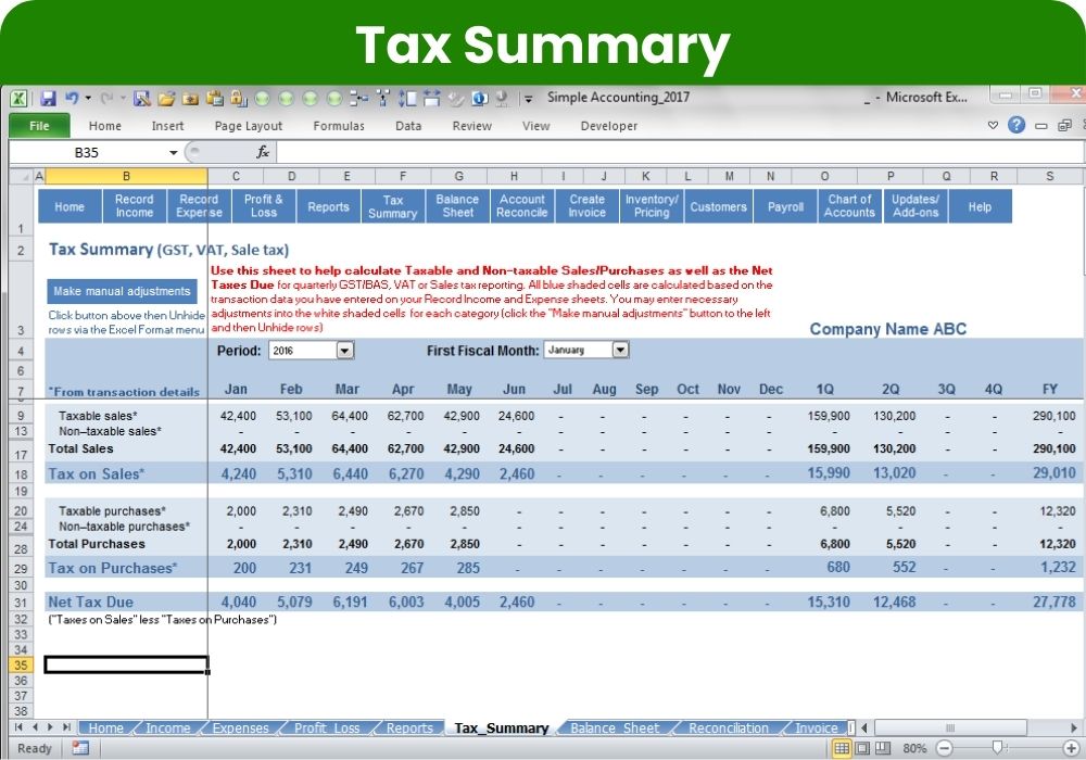 Simple Accounting Software – Premium