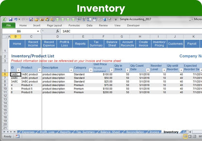 Simple Accounting Software – Premium