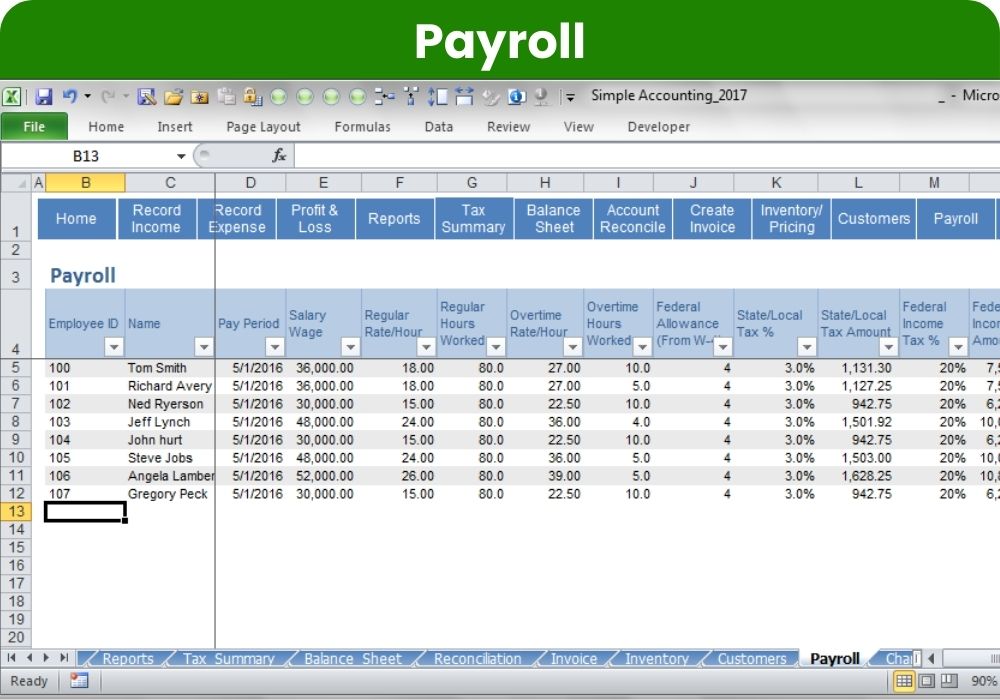 Simple Accounting Software – Premium