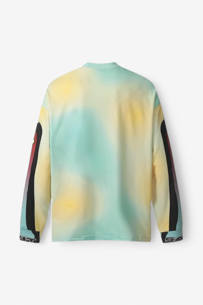 Saint Tear Long Sleeve Racing T-Shirt Yellow