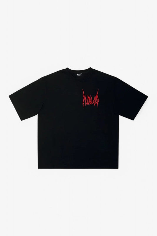 Retro Script Oversized Tee