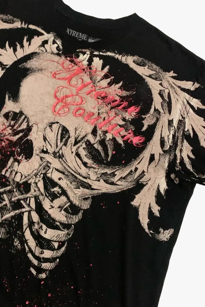 Affliction Skull Tee