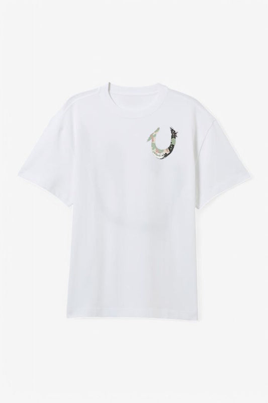 Painted Camo Horseshoe Tee
