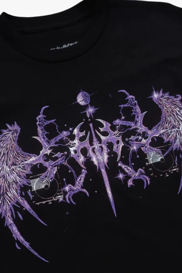 Y2K Cyberpunk Graphic T-Shirt