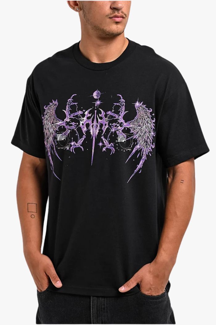 Y2K Cyberpunk Graphic T-Shirt