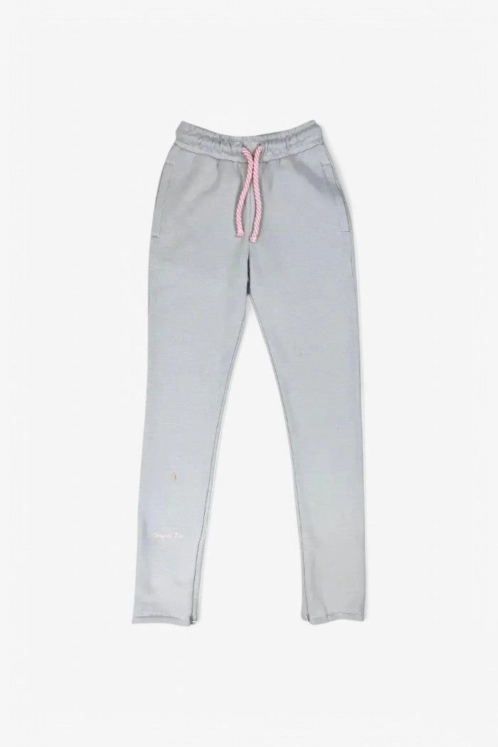 Syna Tracksuit – Grey & Pink