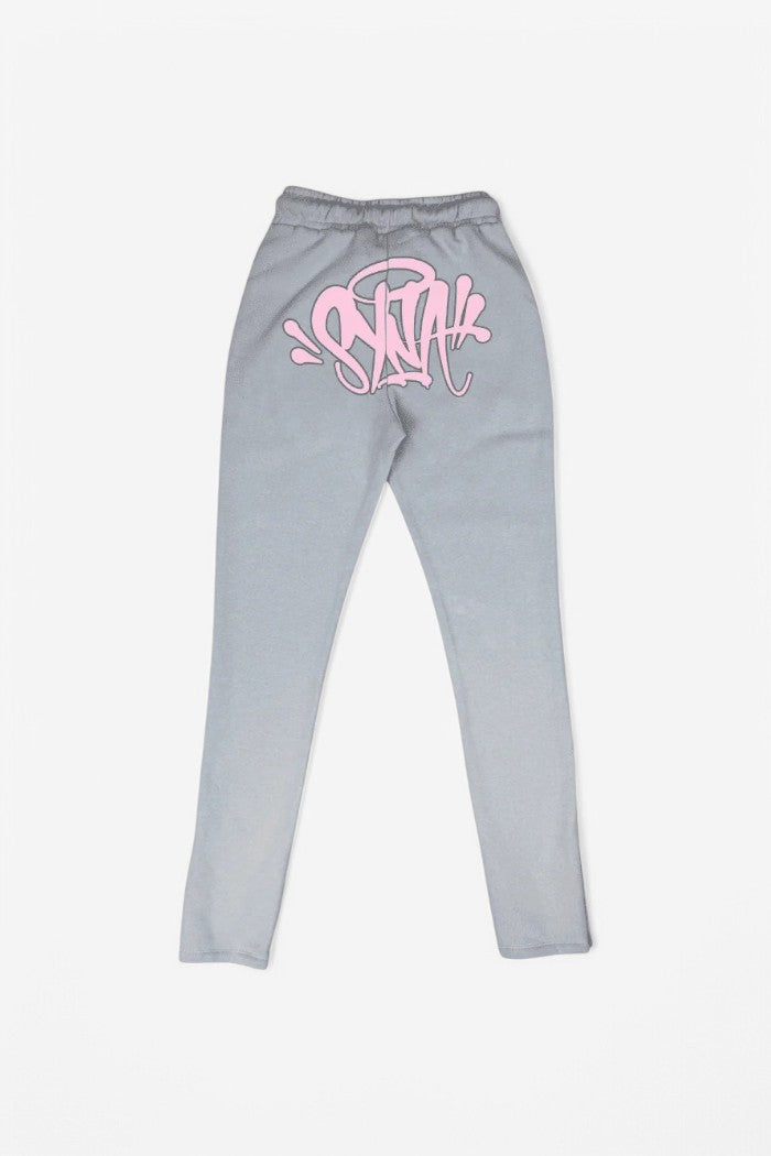 Syna Tracksuit – Grey & Pink