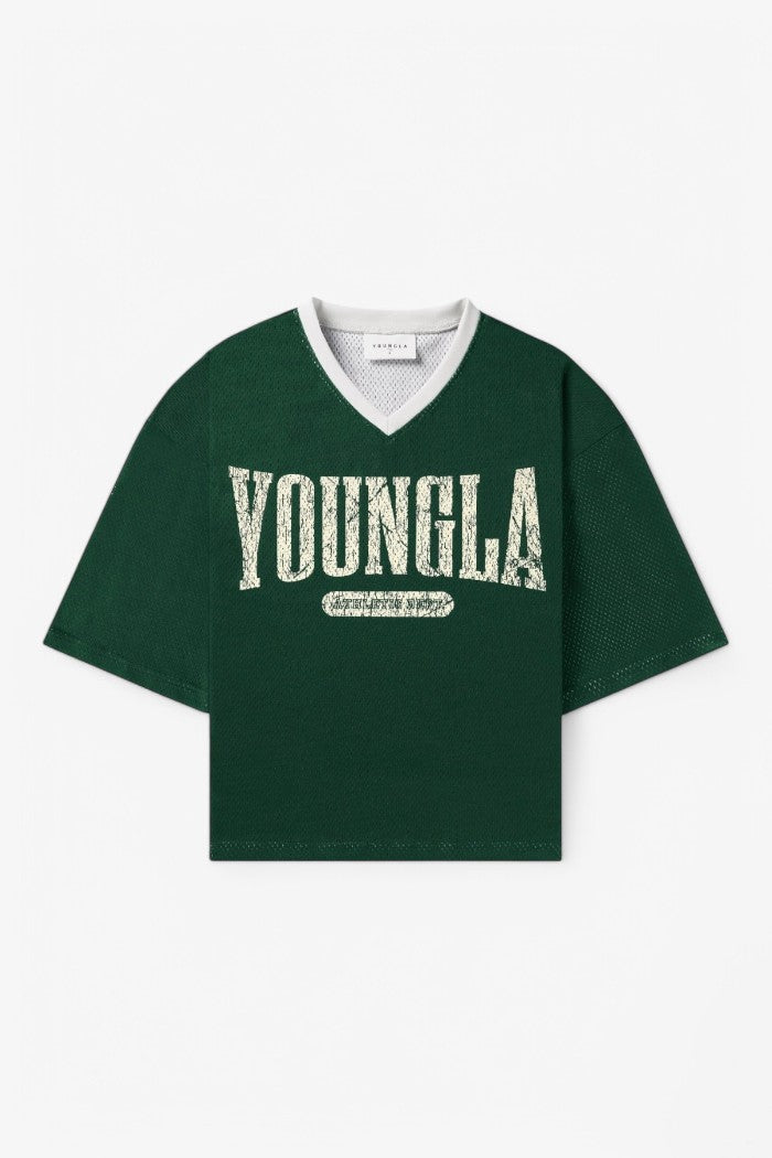 VarsityX Football Mesh Cropped Jersey