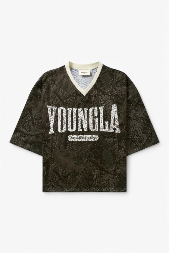 VarsityX Football Mesh Cropped Jersey