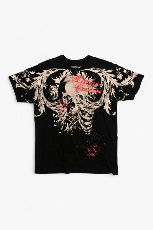 Affliction Skull Tee