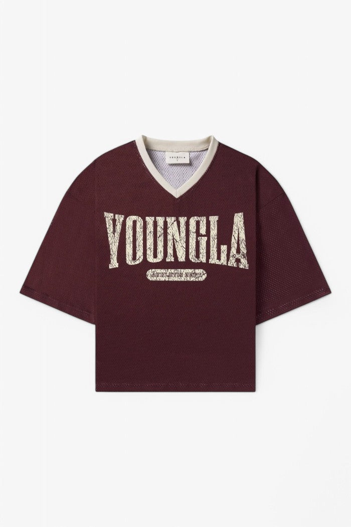 VarsityX Football Mesh Cropped Jersey