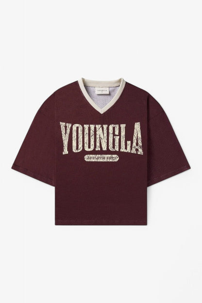 VarsityX Football Mesh Cropped Jersey