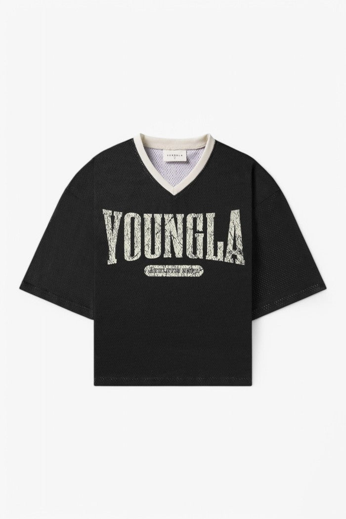 VarsityX Football Mesh Cropped Jersey